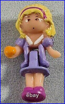 Vintage 1993 Polly Pocket Baby and Ducky Locket Complete Babysitter Collection