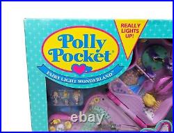 Vintage 1993 Polly Pocket Fairy Light Wonderland Play Set NEW SEALED Lights Up