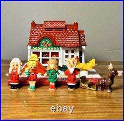 Vintage 1993 Polly Pocket Holiday Toy Shop COMPLETE Excellent Condition