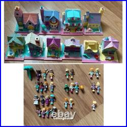 Vintage 1993 Polly Pocket Pollyville Super Set Vintage 1993 Polly Pocket Pollyville Super Set