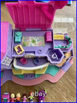 Vintage 1994 Bluebird POLLY POCKET Light-Up Magical Mansion with dolls