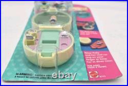 Vintage 1994 Bluebird Polly Pocket 50s Diner Ring Case Compact, Sealed Complete