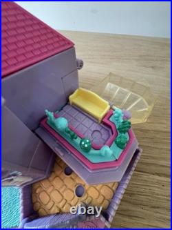 Vintage 1994 Bluebird Polly Pocket Pollyville Light Up Mansion No Figurines