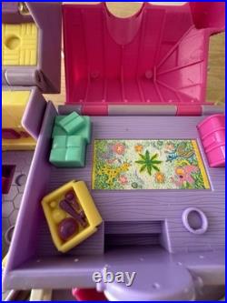Vintage 1994 Bluebird Polly Pocket Pollyville Light Up Mansion No Figurines