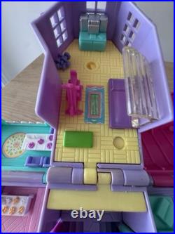 Vintage 1994 Bluebird Polly Pocket Pollyville Light Up Mansion No Figurines