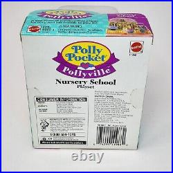 Vintage 1994 Bluebird Polly Pocket Pollyville Nursery School 100% Complete 11988