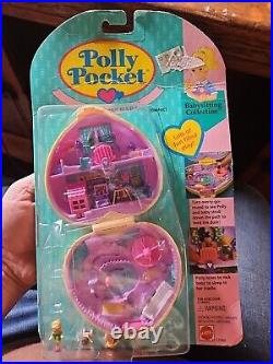 Vintage 1994 Bluebird Polly Pocket Strollin' Baby NEW NIB Rare Vintage 1994 Bluebird Polly Pocket Strollin' Baby NEW NIB Rare