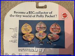 Vintage 1994 Bluebird Polly Pocket Strollin' Baby NEW NIB Rare With Caldor Tag