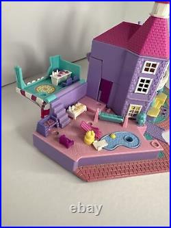 Vintage 1994 Polly Pocket Light-Up Magical Mansion Complete & Working Lights