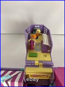 Vintage 1994 Polly Pocket Light-Up Magical Mansion Complete & Working Lights