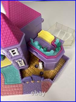 Vintage 1994 Polly Pocket Light-Up Magical Mansion Complete & Working Lights