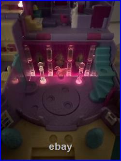 Vintage 1994 Polly Pocket Light-Up Magical Mansion Complete & Working Lights