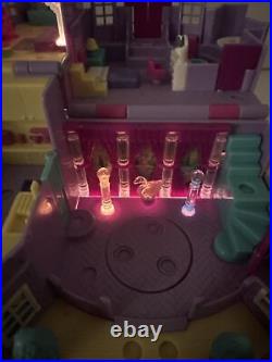 Vintage 1994 Polly Pocket Light-Up Magical Mansion Complete & Working Lights