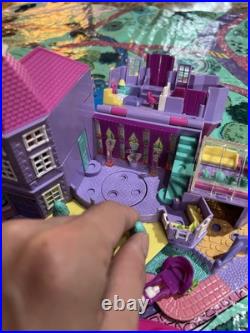 Vintage 1994 Polly Pocket Light Up Magical Mansion Figures Horse Car Boat Mat ++ Vintage 1994 Polly Pocket Light Up Magical Mansion Figures Horse Car Boat Mat ++
