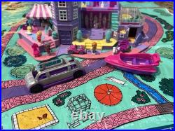 Vintage 1994 Polly Pocket Light Up Magical Mansion Figures Horse Car Boat Mat ++ Vintage 1994 Polly Pocket Light Up Magical Mansion Figures Horse Car Boat Mat ++