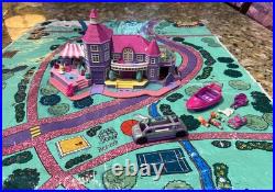 Vintage 1994 Polly Pocket Light Up Magical Mansion Figures Horse Car Boat Mat ++ Vintage 1994 Polly Pocket Light Up Magical Mansion Figures Horse Car Boat Mat ++