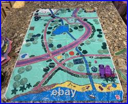 Vintage 1994 Polly Pocket Light Up Magical Mansion Figures Horse Car Boat Mat ++ Vintage 1994 Polly Pocket Light Up Magical Mansion Figures Horse Car Boat Mat ++