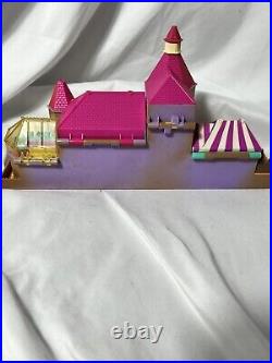 Vintage 1994 Polly Pocket Light-Up Magical Mansion Missing 1 Figure 99% Complete