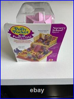 Vintage 1994 Polly Pocket Pollyville Nursery School 11988 Brand New Sealed