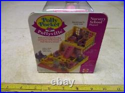 Vintage 1994 Polly Pocket Pollyville Nursery School 11988 Brand New Sealed