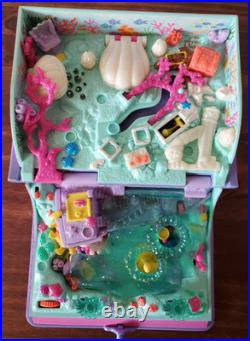 Vintage 1995 Bluebird Polly Pocket-Sparkling Mermaid Adventure-COMPLETE