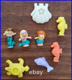 Vintage 1995 Bluebird Polly Pocket-Sparkling Mermaid Adventure-COMPLETE