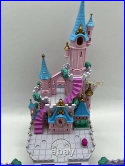 Vintage 1995 Disney Bluebird Polly Pocket Cinderella Enchanted Castle Complete