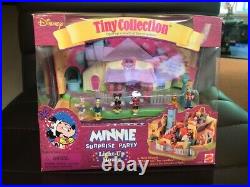 Vintage 1995 Disney Polly Pocket Tiny Collection Minnie Surprise Party