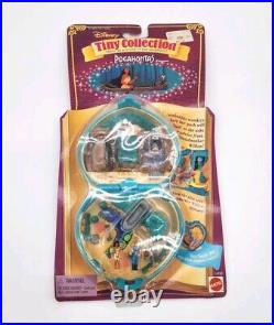 Vintage 1995 Disney Tiny Collection Pocahontas Playcase Polly Pocket NEW Mattel