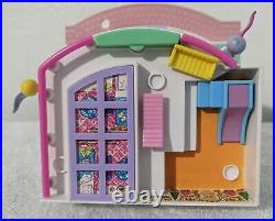 Vintage 1995 Polly Pocket Bluebird Childrens Hospital with 2 Babies and Wheelchair