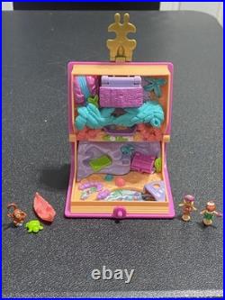 Vintage 1995 Polly Pocket Glitter Island Enchanted Storybook Complete