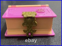 Vintage 1995 Polly Pocket Glitter Island Enchanted Storybook Complete