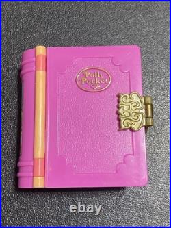 Vintage 1995 Polly Pocket Glitter Island Enchanted Storybook Complete