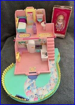 Vintage 1995 Polly Pocket Lucy Locket & Pollys Dream Cottage House NIB RARE