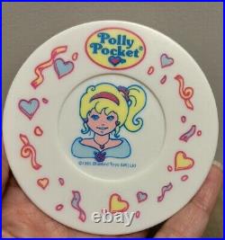 Vintage 1995 Polly Pocket Plastic Tea Set