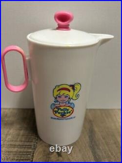 Vintage 1995 Polly Pocket Plastic Tea Set