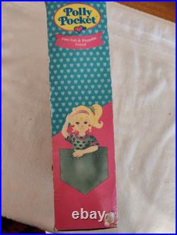 Vintage 1995 Polly Pocket Plush Rare New in box VTG 90s Bluebird Toys Doll 1990s