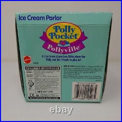Vintage 1995 Polly Pocket Pollyville Ice Cream Parlor NEW in Box