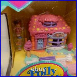 Vintage 1995 Polly Pocket Pollyville Ice Cream Parlor NEW in Box