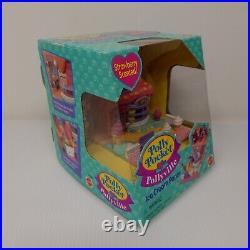 Vintage 1995 Polly Pocket Pollyville Ice Cream Parlor NEW in Box