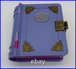 Vintage 1995 Polly Pocket Sparkling Mermaid Adventure Book with Figures