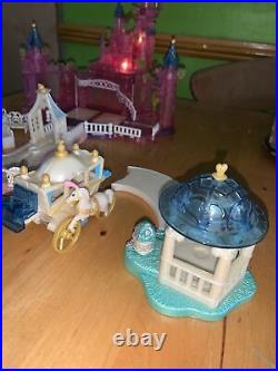 Vintage 1995 bluebird polly pocket Cinderella Wedding Light Up Palace