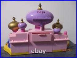 Vintage 1996 Bluebird Toys Polly Pocket Disney Aladdin Royal Palace Playset 100%