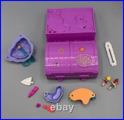Vintage 1996 Complete Set Polly Pocket Surf N Swim Island