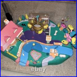 Vintage 1996 Original Polly Pocket Magical Moving Pollyville Working