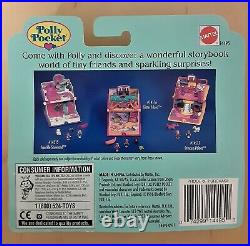 Vintage 1996 Polly Pocket Glitter Dreams Locket Nib Sealed