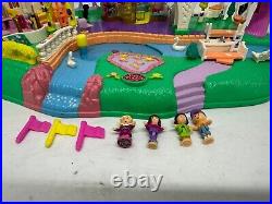 Vintage 1996 Polly Pocket Magical Movin Pollyville Near Complete Inv-0323