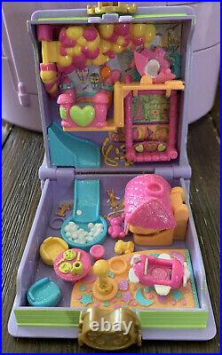 Vintage 1996 Polly Pocket Polly's Toy Land Storybook Book Compact 99% Complete