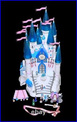 Vintage 1996 Trendmasters Cinderella Star Castle COMPLETE Disney Polly Pocket Vintage 1996 Trendmasters Cinderella Star Castle COMPLETE Disney Polly Pocket