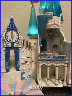 Vintage 1996 Trendmasters Polly Pocket Disney Cinderella Star Castle & Figures